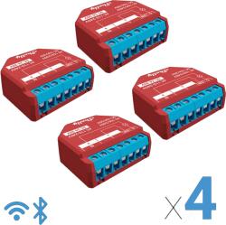 Shelly PLUS 1PM Wi-Fi + Bluetooth okosrelé, áramfogyasztás-méréssel 4db (3800235265017)