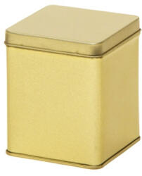 The Box Fémdoboz 75x75x95mm, Gold