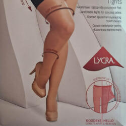 Terri MOLETT méretű elasztikus 40 DEN harisnyanadrág 4, beige 58471