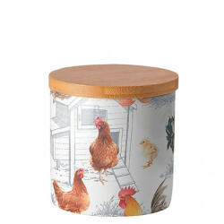 Ambiente Chicken Farm porcelán konyhai tároló 10x10cm