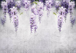 Consalnet Lelógó lila wisteria poszter, fotótapéta, Vlies (416 x 290 cm) (C1-14872VEXXXXL)