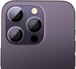 Baseus Kamera edzett üveg iPhone 14 Pro / 14 Pro Max Baseus + rögzítőkészlet fólia