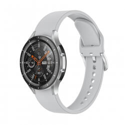 BSTRAP Silicone curea pentru Samsung Galaxy Watch 4 / 5 / 5 Pro / 6, gray (SSG017C07)