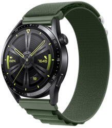 BSTRAP Nylon Loop curea pentru Huawei Watch GT/GT2 46mm, green (SSG037C0303)