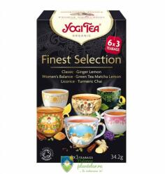 YOGI TEA Ceai Bio Finest Selection Yogi Tea selectie 34.2 gr (18 plicuri)