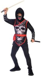 Amscan Costum pentru copii - Ninja cu craniu Mărimea - Copii: 6 - 8 ani