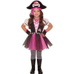 Amscan Costum copii - pirat roz Costum bal mascat copii
