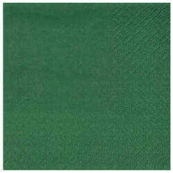 Santex Servítky - jednofarebné 21 x 20 cm Culori: Verde închis