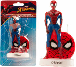 Dekora Lumânare aniversară 3D - Spiderman 9 cm