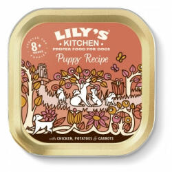 Lily's Kitchen Hrana umeda pentru caini Lily's Kitchen Puppy Recipe Chicken 150g (Alege Pachetul: : 10 bucati)