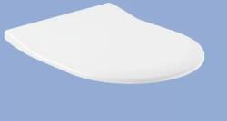 Alföldi Formo WC-ülőke, fém zsanérral, SC, QR, SS, fehér (9M70 S501)