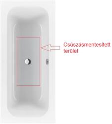 Villeroy & Boch V&B. Loop&Fr. kád 180*80 csúszásmentes