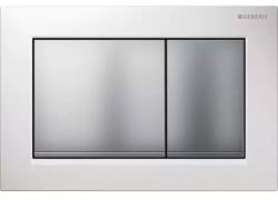 GEBERIT Omega30 Működtetőlap, fehér/matt króm (115.080.KL.1)