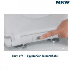 MKW Gama D3 WC tető SoftClose easy off - webshop