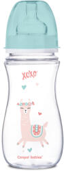Canpol babies Антиколик шише Canpol - Exotic Animals, 300 ml, Зелено (35/222_gre)