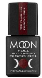 MOON FULL Gel-lac reflectorizant pentru unghii - Moon Full Disco Gel Red Flashing FD08