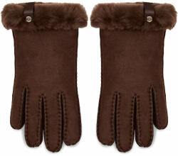 Ugg Női kesztyű W Shorty Glove W Leather Trim 17367 Barna (W Shorty Glove W Leather Trim 17367)