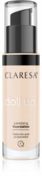 Claresa Doll Up! озаряващ фон дьо тен за естествен вид цвят 03 Light Medium 34 гр