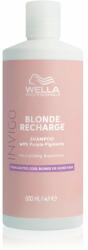 Wella Invigo Blonde Recharge șampon pentru păr blond neutralizeaza tonurile de galben 500 ml