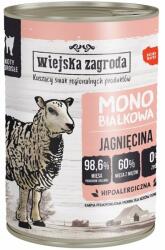 Wiejska Zagroda Hrana monoproteica pentru pisici, cu miel 400g