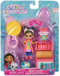 Gabby's Dollhouse Set de joaca cu papusa, Gabbys Dollhouse, Art Studio, 20130493 Papusa