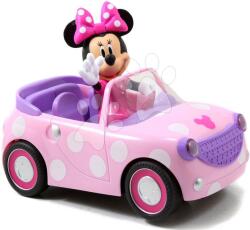 Jada Toys Mașinuță cu telecomandă RC Minnie Roadster Jada roz 19 cm lungime (JA3074001ONL)