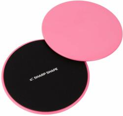 Sharp shape Core sliders pink
