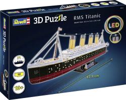 Revell Puzzle 3D Revell - Titanic cu luminare LED (00154)