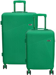 Dugros Marbella világoszöld 4 kerekű kabinbőrönd és nagy bőrönd (marbella-S-L-vilagoszold)