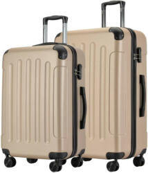BONTOUR Vertical pezsgő 4 kerekű közepes bőrönd és nagy bőrönd (vertical-M-L-pezsgo)