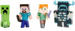 Jada Toys Gyűjthető figurák Minecraft 4-Pack Jada fém szett 4 fajta 6 cm magas (JA3262001)