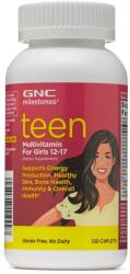 GNC Multivitamine pentru fete intre 12-17 ani Teen Milestones, 120 tablete, GNC