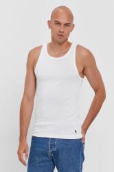 Ralph Lauren tricou bărbați, culoarea alb 714836000000 9BY8-TSM0TY_00X