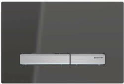 Geberit Sigma50 működtetőlap 2 mennyiséges öblítéshez, króm/füstüveg 115.788. SD. 2 (115.788.SD.2)