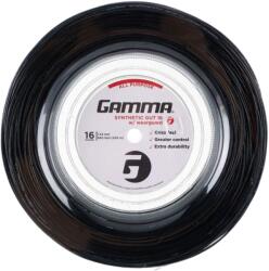 Gamma Tenisz húr Gamma Synthetic Gut w/ WearGuard (200 m) - black