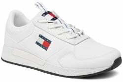Tommy Jeans Sneakers Tommy Jeans Tommy Jeans Flexi Runner EM0EM01409 White YBR Bărbați