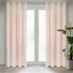 Eurofirany Rebecca fényáteresztő függöny finom esőszerkezettel Rózsaszín 140x250 cm - homeandstyle - 4 815 Ft