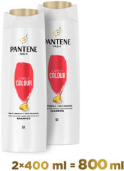 Pantene Pro-V Sampon 2in1 Lively Colour 2x400 ml - beauty
