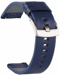 BStrap Fine Leather szíj Huawei Watch GT3 46mm, blue