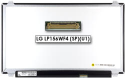 LG Display Gyári új fényes 15.6' Full HD (1920x1080) eDP IPS LED Slim kijelző (359, 5mm széles) (csatlakozó: 30 pin - jobb)