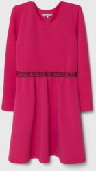 Tommy Hilfiger gyerek ruha rózsaszín, mini, harang alakú - rózsaszín 176 - answear - 22 990 Ft