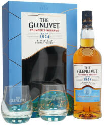 The Glenlivet Whisky Founders Reserve Single Malt Scotch 0, 7l 40% + 2 pohár DD - drinkair