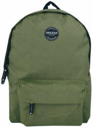 Dressa Két rekeszes zöld vászon hátizsák Dressa (klasszikus zöld)