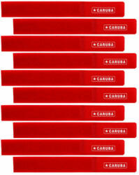 Caruba Fast Fixer 1 kábelrögzítő, piros - tépőzáras (10darab) - fotofelszereles