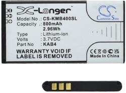 Cameron Sino akku 1000 mAh LI-ION (KAB4 kompatibilis) Maxcom MM720 (CS-KMB400SL)