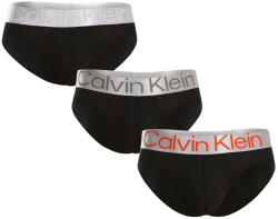 Calvin Klein 3PACK slipuri bărbați Calvin Klein negre (NB3129A-GTB) M (175452)