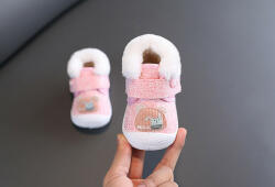 Superbebeshoes Pantofi imblaniti pentru fetite - Hello