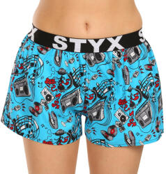 Styx Pantaloni scurți pentru femei Styx art sport cauciuc muzica (T1558) XL (175467)