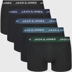 Jack & Jones 5PACK Boxeri JACK AND JONES Dave negru_albastru XXL