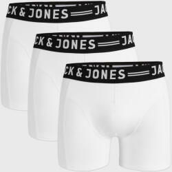 Jack & Jones 3 PACK boxeri JACK AND JONES Sense alb XXL